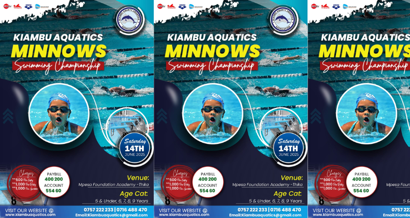 Kiambu Aquatics Minnows Under-9 Championship