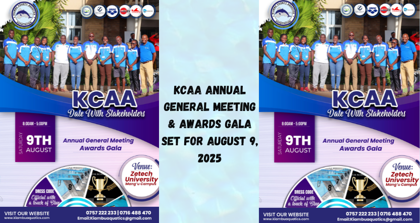 KCAA Annual General Meeting & Awards Gala Set for August 9, 2025