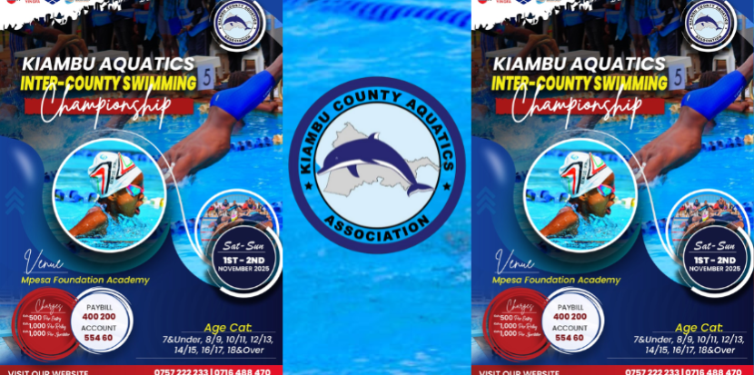 Mark Your Calendar for the KCAA Inter-County Swimming Championship 2025!