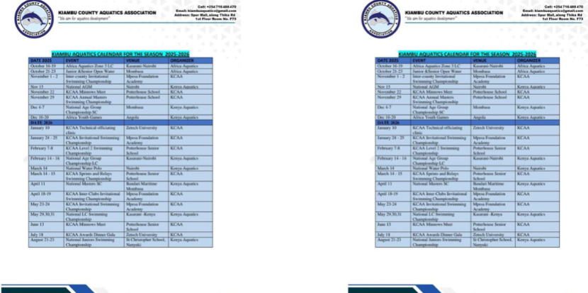 Two Final Events to Close the Season in Style