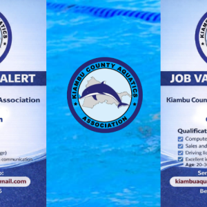 Job Opportunity: Office Administrator Kiambu Aquatics