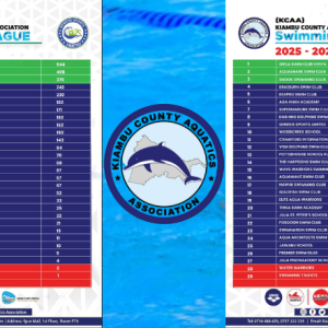Kiambu Aquatics Swimming League Nears Thrilling Conclusion