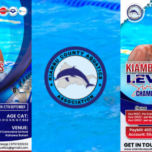 Kiambu Aquatics Level 1 Swimming Championship Set for 26th–27th September