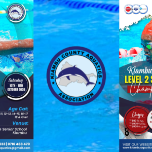 Kiambu Aquatics Level 2 Swimming Championship Set for October 2026